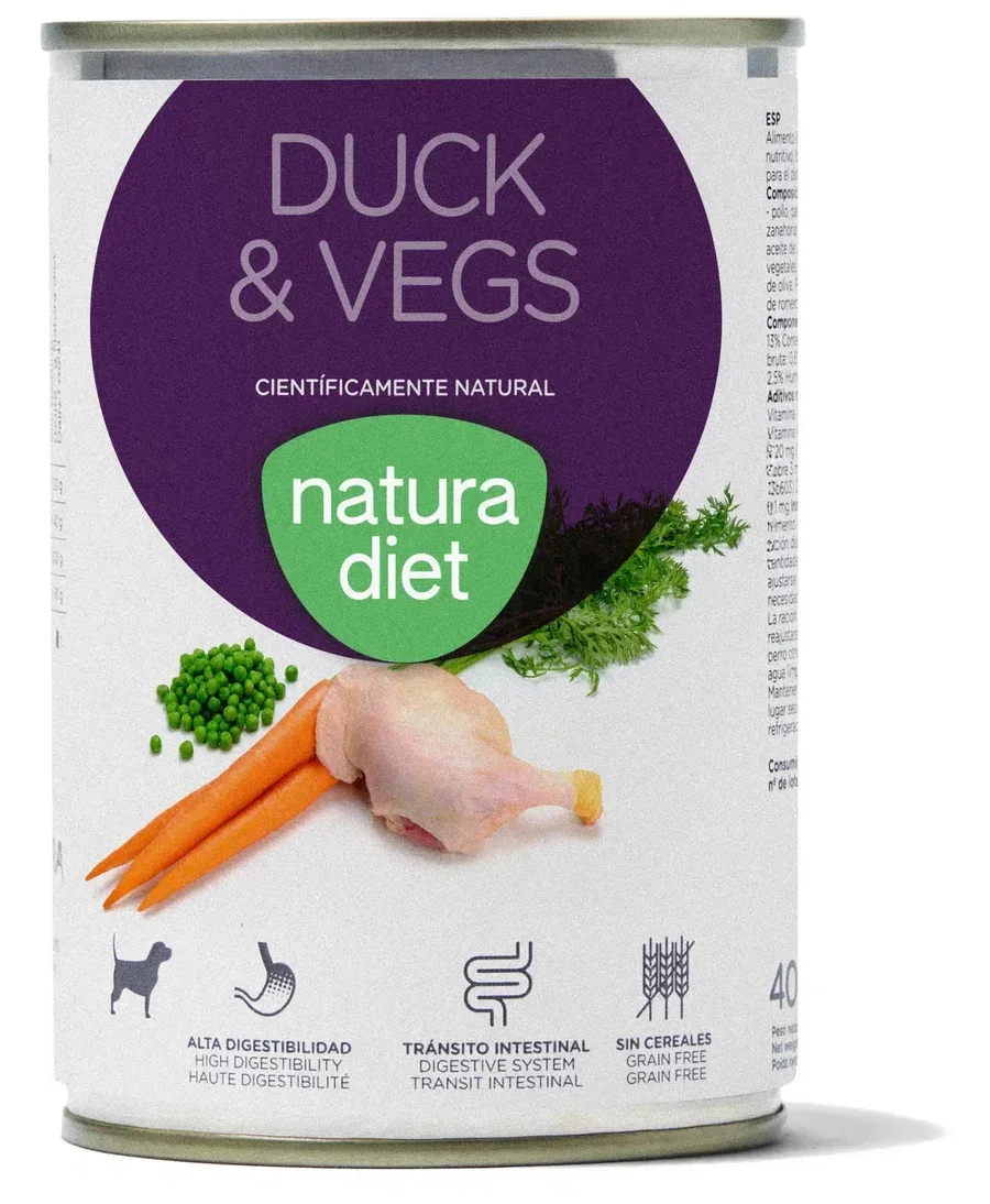 Natura Diet Vådfoder til Adult Hund And 400 g