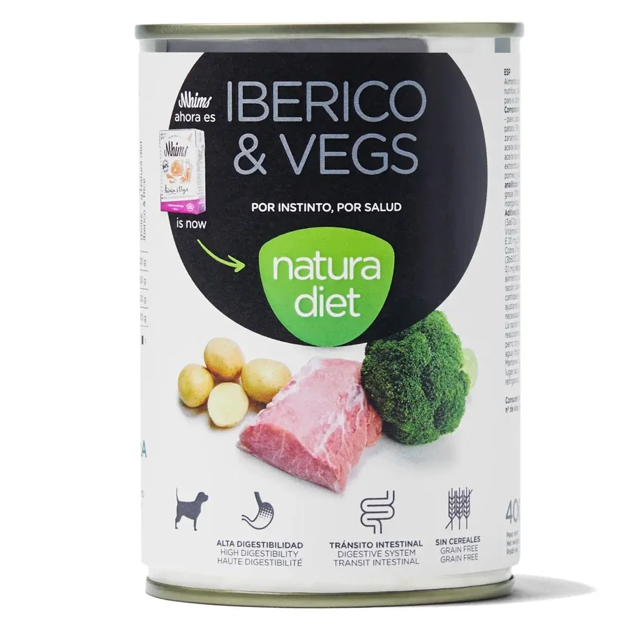 Natura Diet Vådfoder til Adult Hund Iberico 400 g