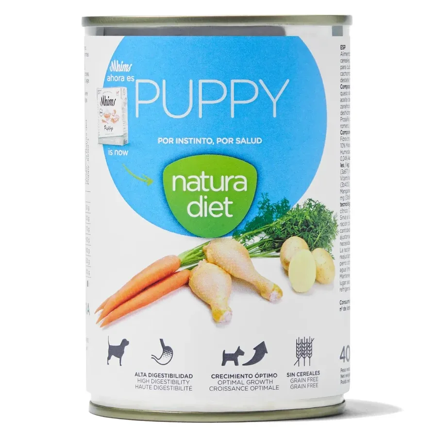 Natura Diet Vådfoder til Adult Hund Puppy 400 g