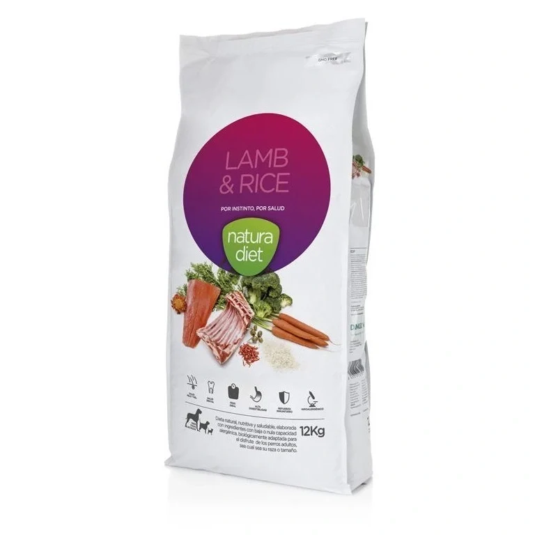 Natura Diet Lam og ris Hundefoder