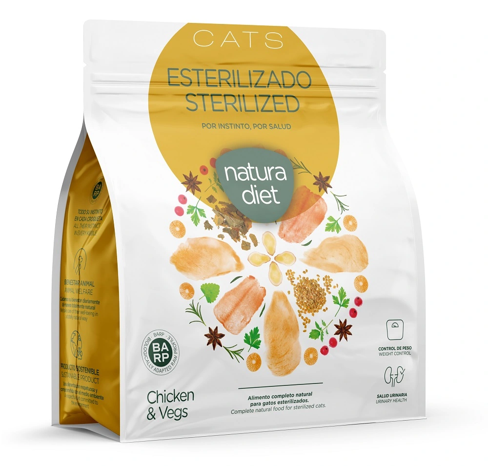 Natura Diet Adult Kylling Sterilised Kattefoder